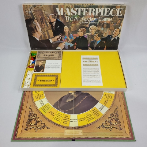 Masterpiece Vintage 1970 Board Game by Parker Brothers C8